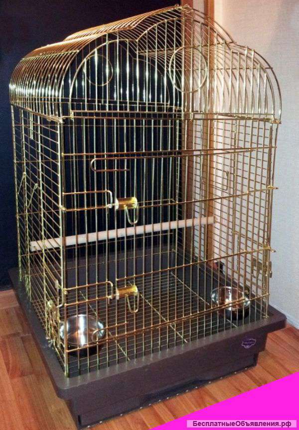 Клетка для попугаев и др. крупных птиц (Большая)