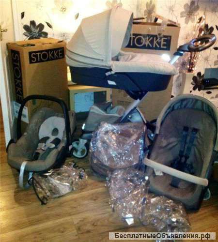 2014 Stokke Xplory v4 3 в 1 полный пакет
