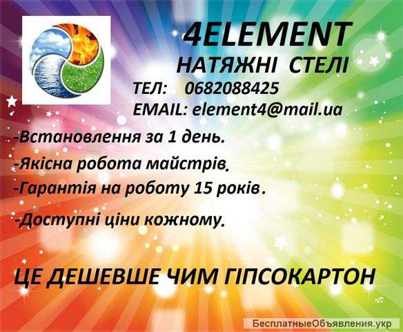 Натяжні стелі