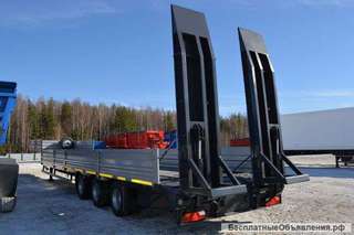 Полуприцеп-тяжеловоз (трал) с аппарелями Тонар-94422-0000010