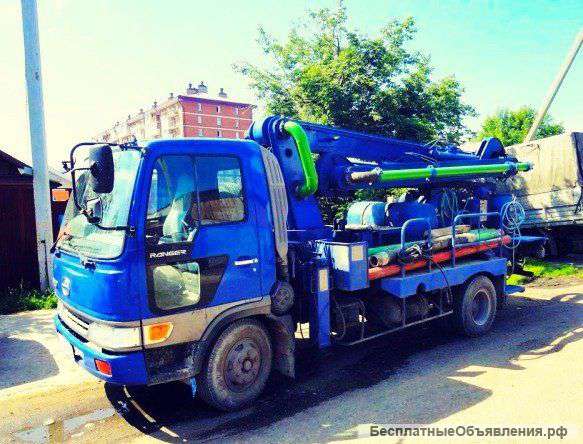 Услуги швинга. Доставка бетона. Продажа бетона.