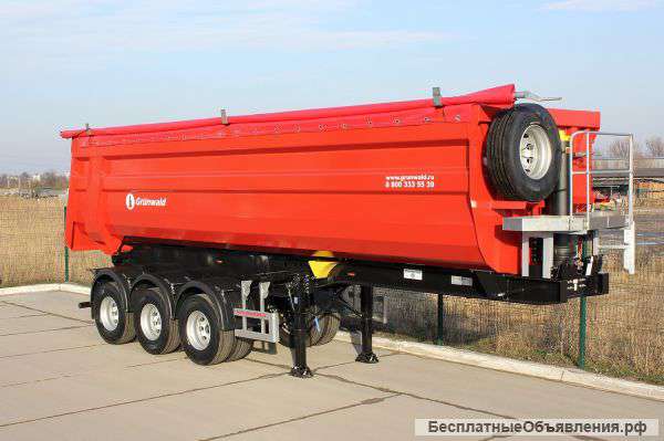 Самосвальный полуприцеп Grunwald Gr-TSt 38