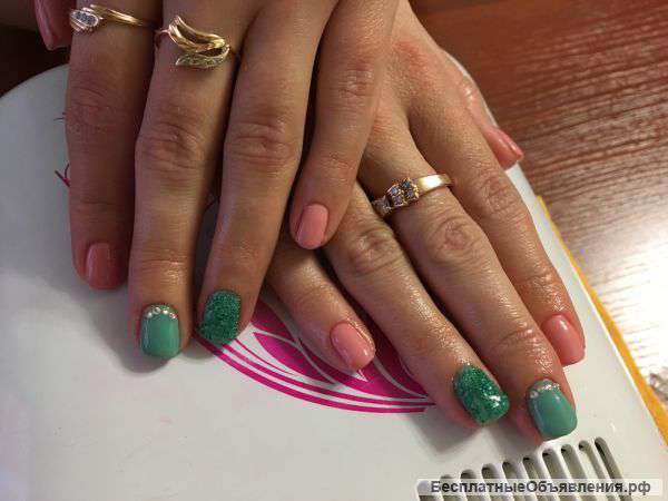 Делаю Маникюр, покрываю Shellac и Дизайн