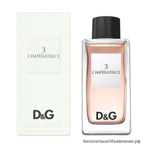 Dolce & Gabbana 3 L`Imperatrice жен. edt 50ml Оригинал в магазине