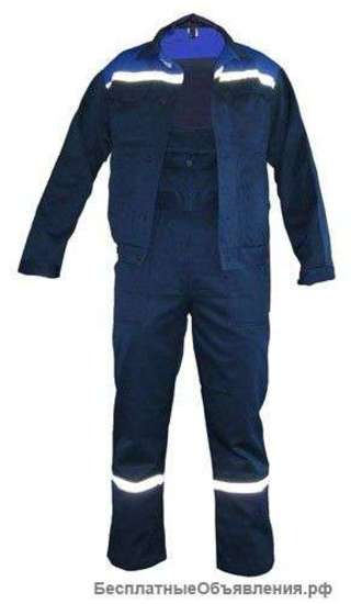 Костюм «Специалист» укороченная куртка+полукомбинезон, ткань смесовая Грета