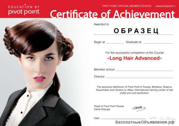 Курс «Прически из длинных волос»