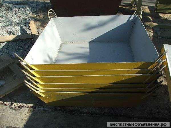 Бункеры, бадьи, ящики для бетона