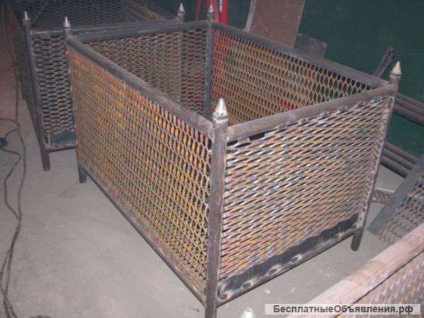 Металлические емкости, контейнеры, баки, траверсы, люльки, кабины