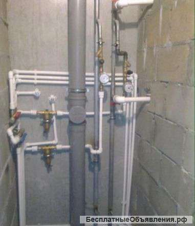 Установка водяных счетчиков