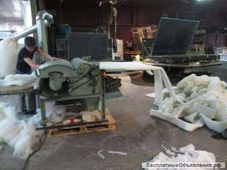 Чесально- трепальные машины для переработки обрези синтепона