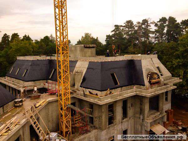 Монолитные работы, монолитное строительство