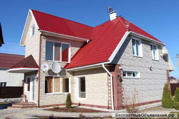 Благоустроенный двухэтажный дом