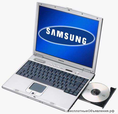 Ноутбук Samsung X06 1400 Mhz 500 ram 12 hdd 14.1" dvd-cdrw cr usb lan wi-fi Хор. сост.