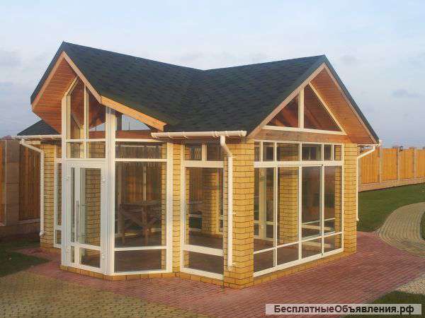 Алюминиевые двери, окна, витражи