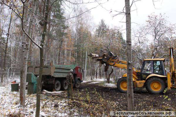 Расчистка участка