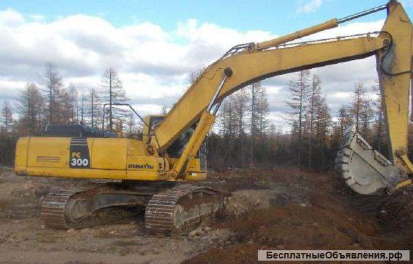 Гусеничный экскаватор