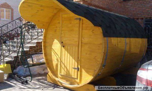 Баня Бочка из Сибирского кедра 3 метра