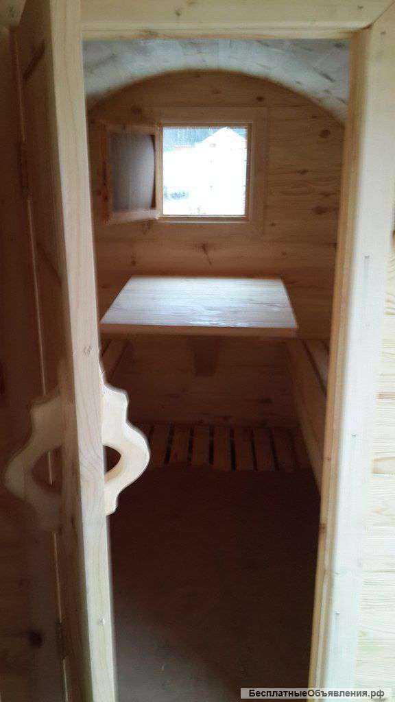 Баня-Бочка из кедра 6 метров