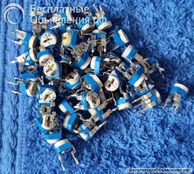 Резисторы подстроечные RM065, Made In Japan, (горизонтальные) оригинальные ДЕМОНТАЖ