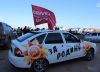 Продавец наклеек к 9 маю