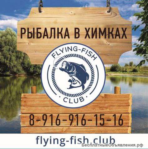 Рыбалка в химках flying-fish club