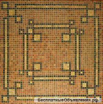 Скидки на мозаичные ковры из натурального камня