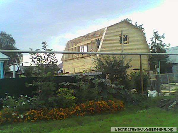 Дома из профилированного бруса