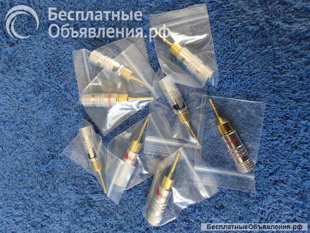 NAKAMICHI Высококачественные 24-каратные золотые штыри для динамика 2 мм оригинальные НОВЫЕ