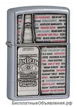 Зажигалка Zippo 28344 Jim Beam Emblem
