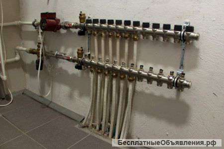 Монтаж теплых водяных полов