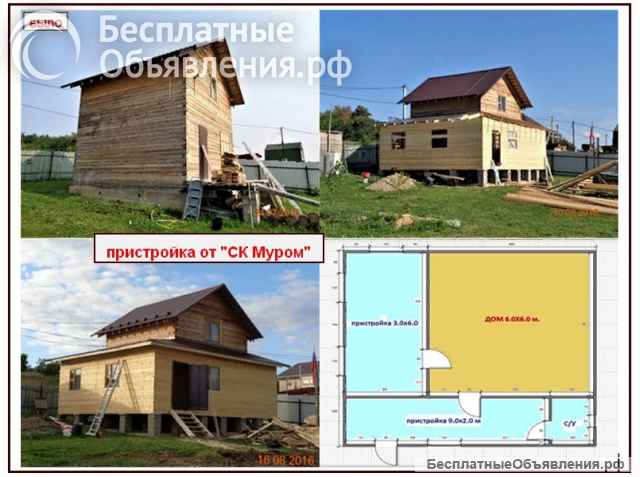 Пристройки к дому