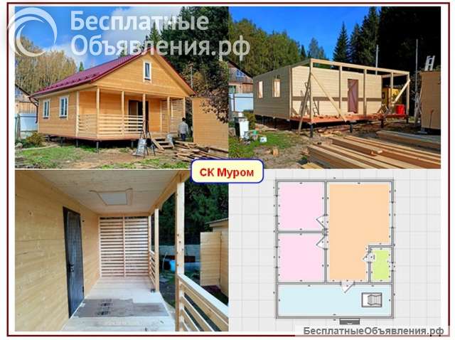 Дом с мансардой