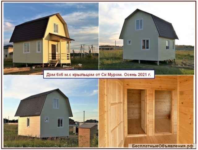 Дом с мансардой