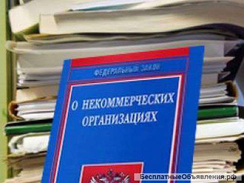 Регистрация некоммерческой организации. Регистрация НКО.