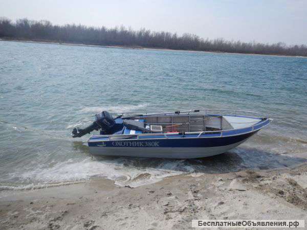 Лодки, болотоходы "ОХОТНИК" клепанные из АМГ от производителя