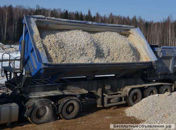 Полуприцеп самосвальный с тентом Тонар 95239