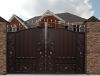 Ворота "Дворянские со встроенной калиткой"