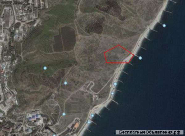 2 гектара под Отель на море