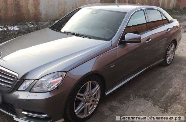 Водителс а/м Mercedes e-класса