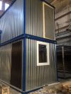 Блок контейнер стандарт с металлической дверью РФ