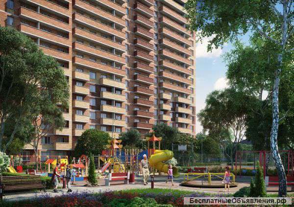 Двухкомнатная квартира (55 м)