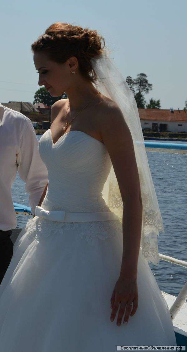 Свадебное платье,фата,кольца,туфли