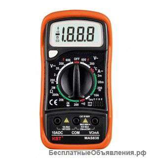 Мультиметры цифровые MAS 838
