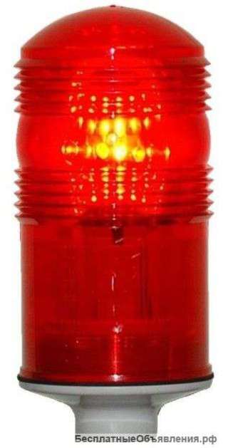 Заградительный огонь ЗОМ-48LED 32cd, тип Б, 30-265V AC/DC, IP54