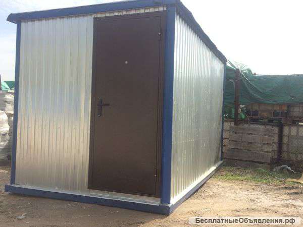 Блок-контейнер, бытовка с перегородкой бк 03