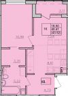 Квартира(43.52 кв.м.) в продаже напрямую, без посредников, СПб, Л.О.Всеволожский р-н
