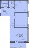 2-х комнатную(56.52) квартиру в СПб, Л.О.Всеволожский р-н