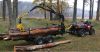 Лесовозные тележки с гидроманипуляторами 1,5 тонн