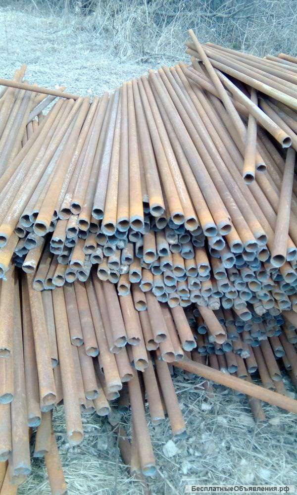 Трубу б/у для заборных столбиков – недорого