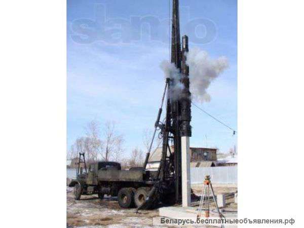 Забивка свай